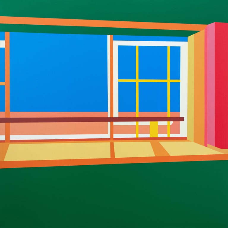 Wenjie Jin - Window1, Original Painting For Sale at 1stDibs