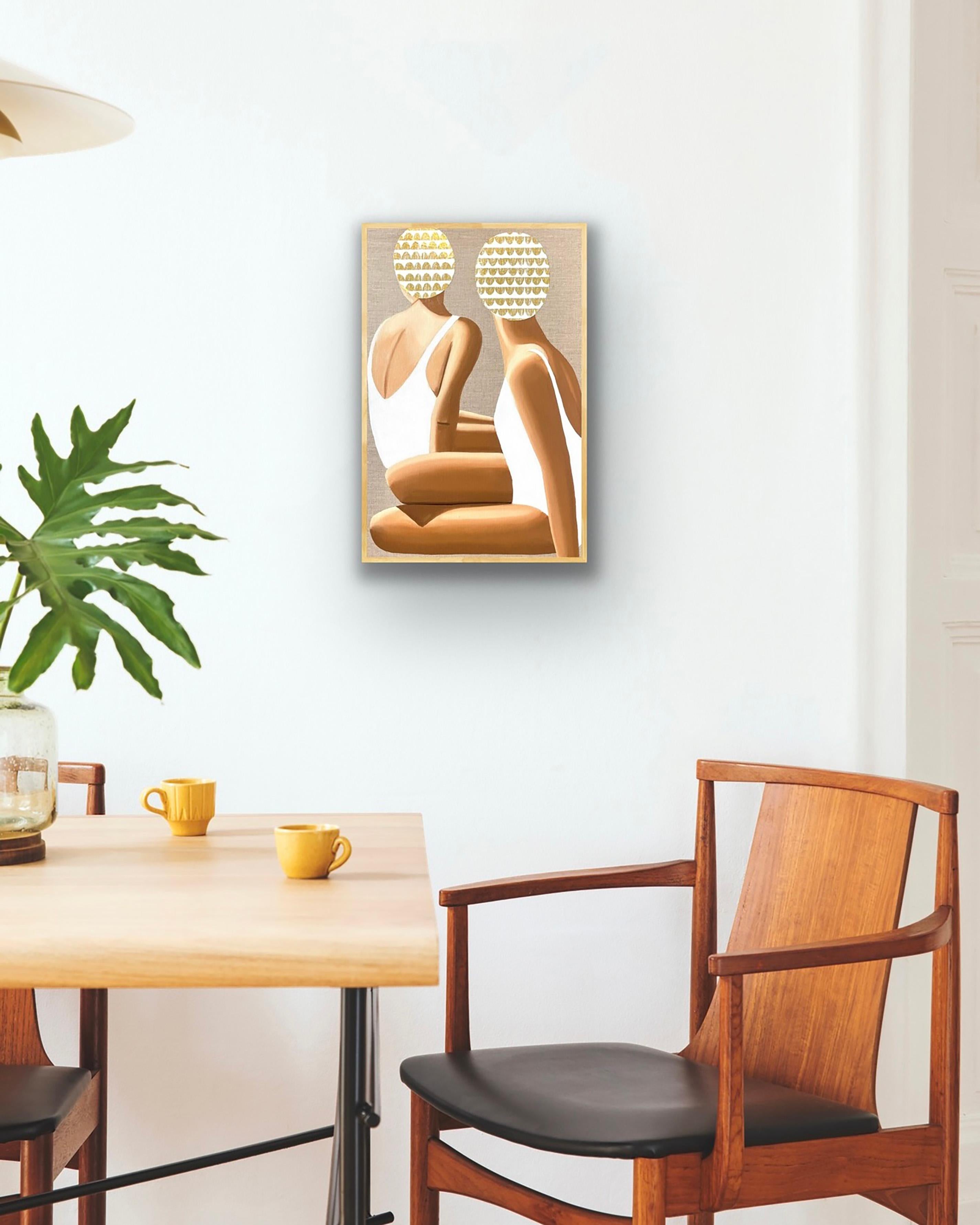 2 Swimmers on the Beach im Angebot 9