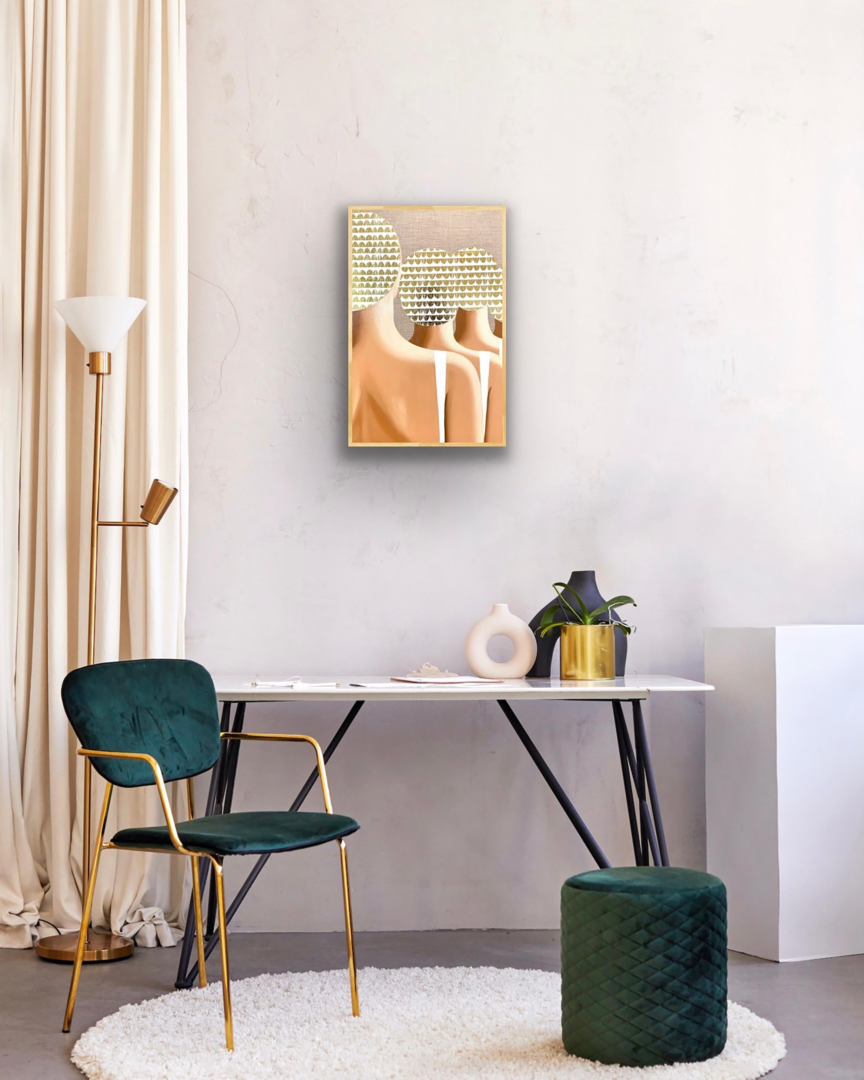 4 Swimmers on the Beach im Angebot 8