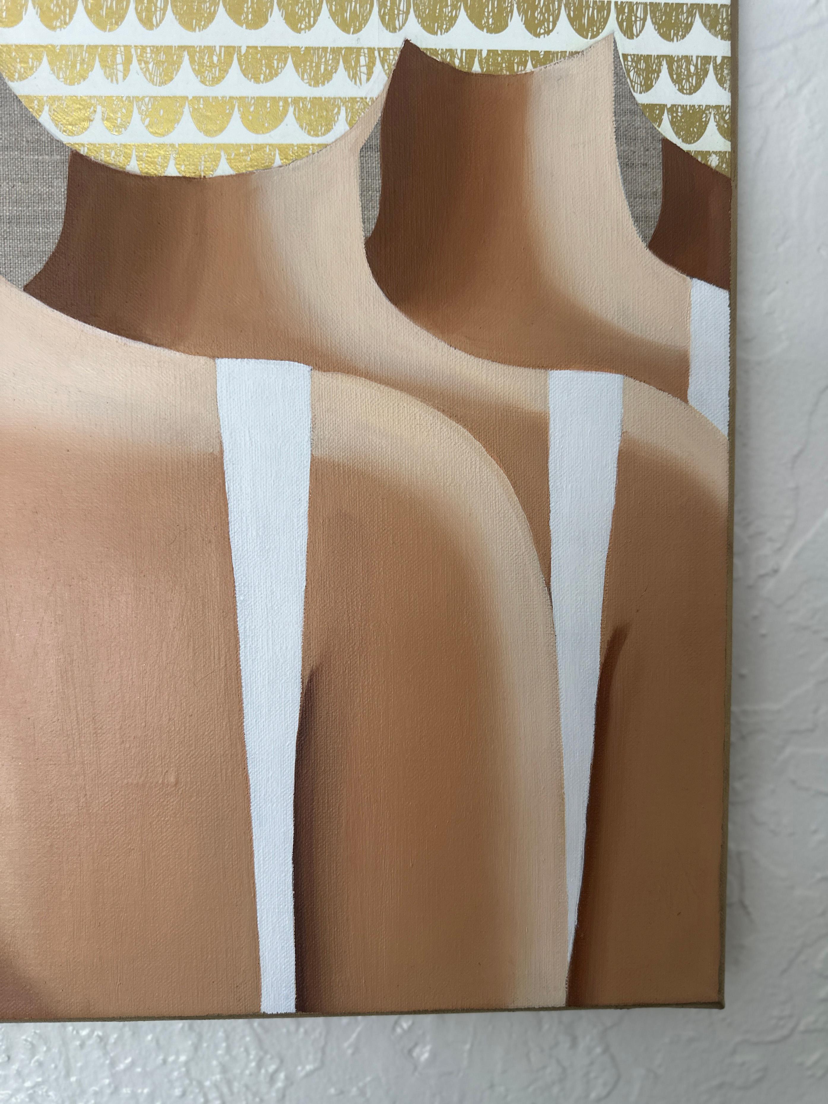 4 Swimmers on the Beach im Angebot 2