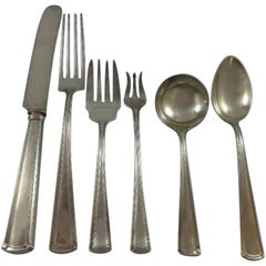 Wentworth by Watson Sterling Silver Flatware Set for 12 Service 79 Pieces