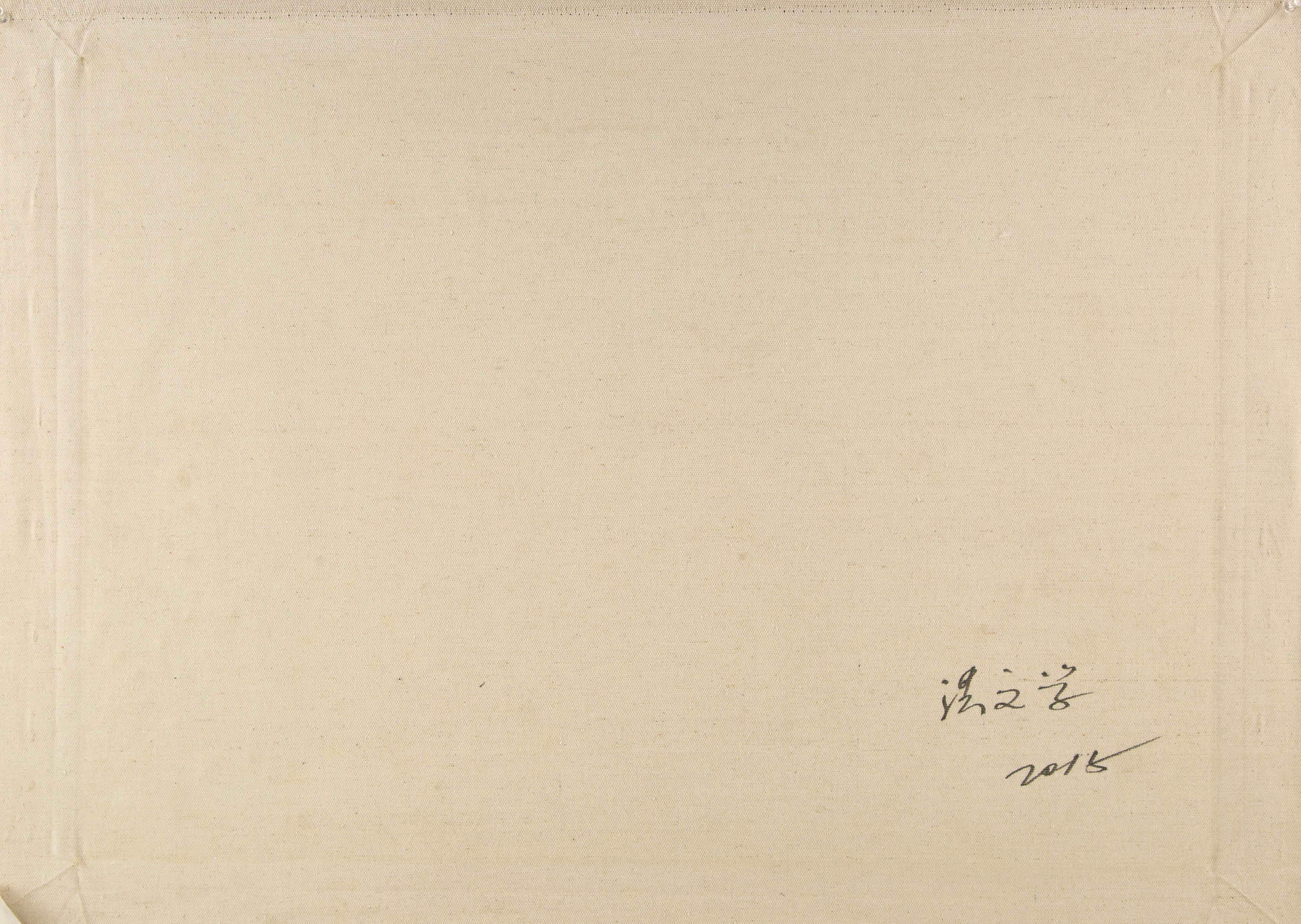 Wenxue Hong Landscape Original Oil On Canvas 