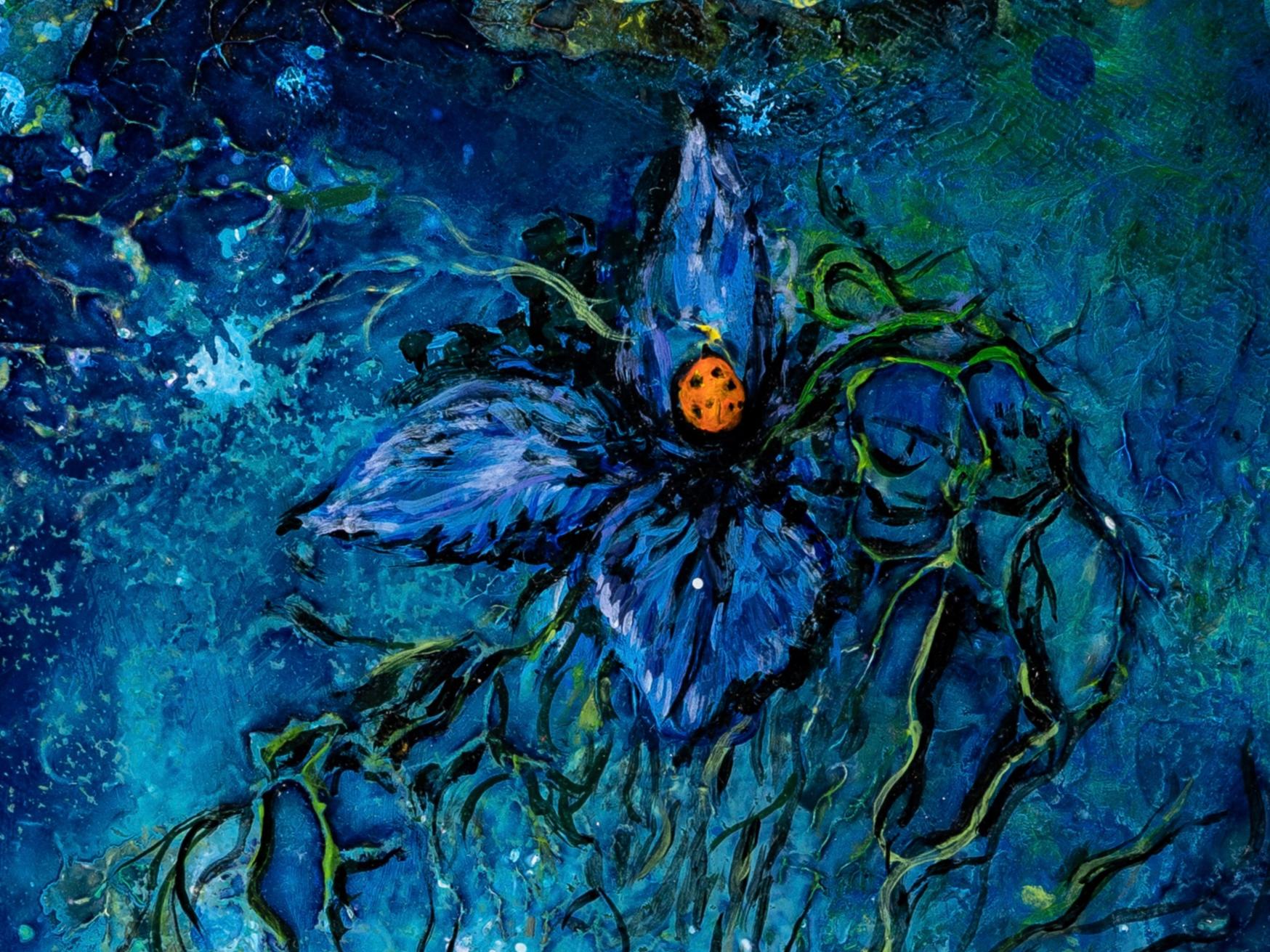 Coccinelle No.1 （Ladybird No.1） - Painting by Wenyu Zhu