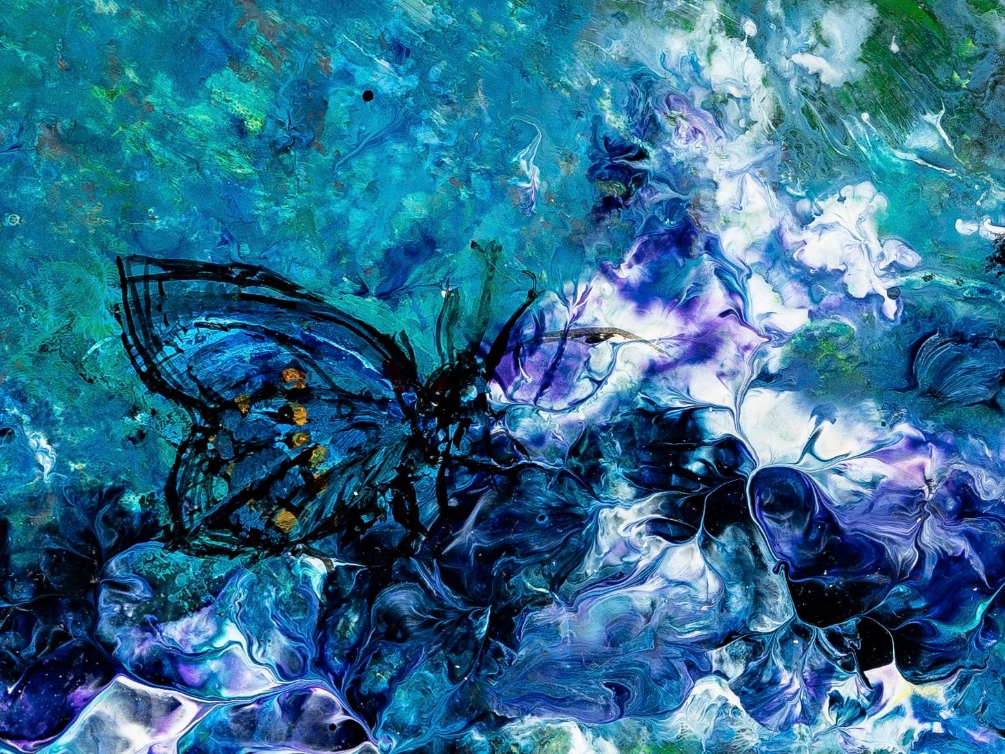 Traver l’océan No.1 - Painting by Wenyu Zhu