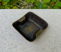 Posacenere / Ciotola in ottone modernista Werkstätte Hagenauer, Austria, anni '50