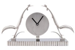 Werkstätte Hagenauer Vienna Clock with Roosters Franz & Karl Hagenauer