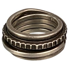 WERKSTATT:MUNCHEN Ring Size 9 Sterling Silver Silver Ring
