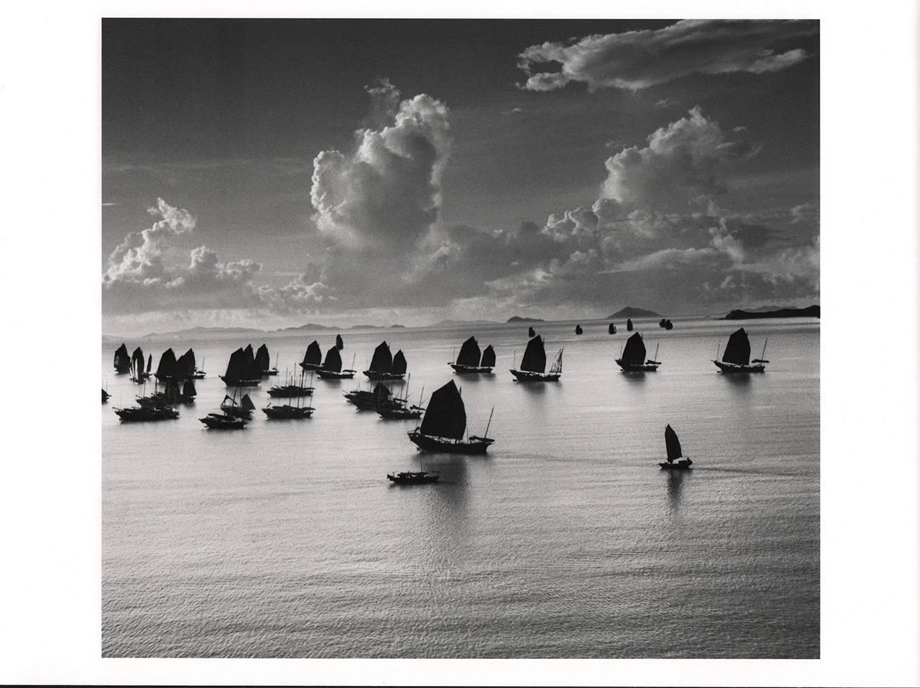 Werner Bischof Black and White Photograph - Harbour of Kowloon, Hong Kong, 1952