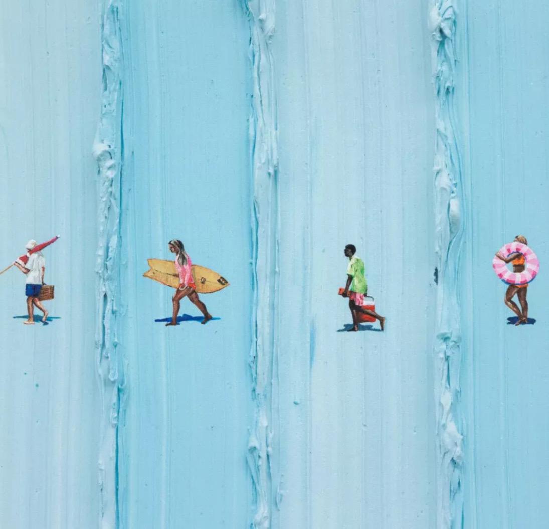 Walk On Water - Contemporary Print by Werner Bronkhorst 