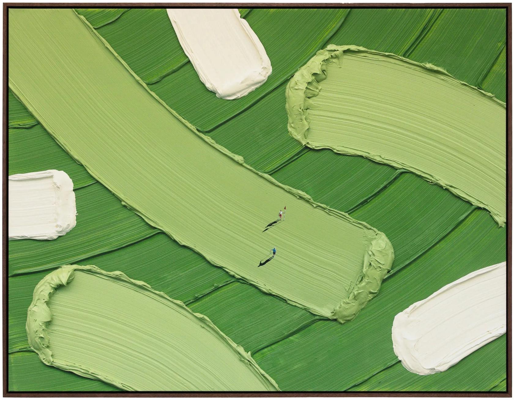Werner Bronkhorst,
Birdie Chance, 2025
Giclée print on heavyweight 395gsm matte Canson Infinity PhotoArt ProCanvas, made with long-lasting Epson archival inks. 
Hand-stretched over FSC-certified, finger-jointed New Zealand pine, and float framed in