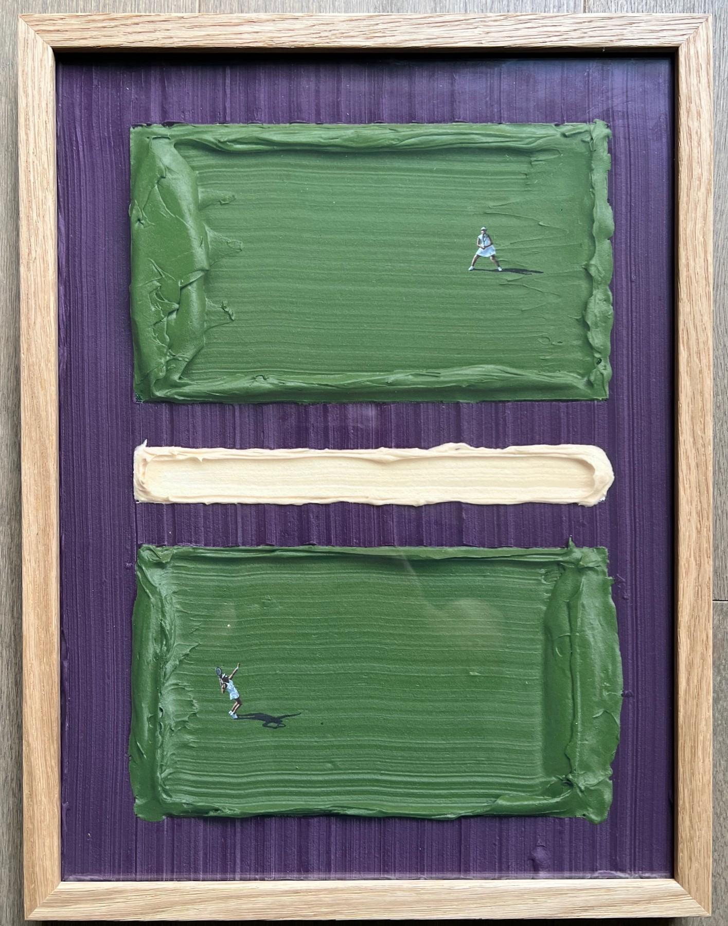Werner Bronkhorst
Get Served, 2015
Giclée print on Hahnemühle Photorag paper with ready-to-hang heavyweight solid oak frame.
From the artist's acclaimed Wimbledon series.
Accompanied by a certificate of authenticity
40 x 30 cm - framed

Werner