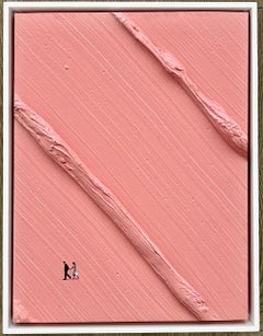 Giclée Print "Rose" from Asphalt Meadows, Framed 44 x 34 cm, Signed