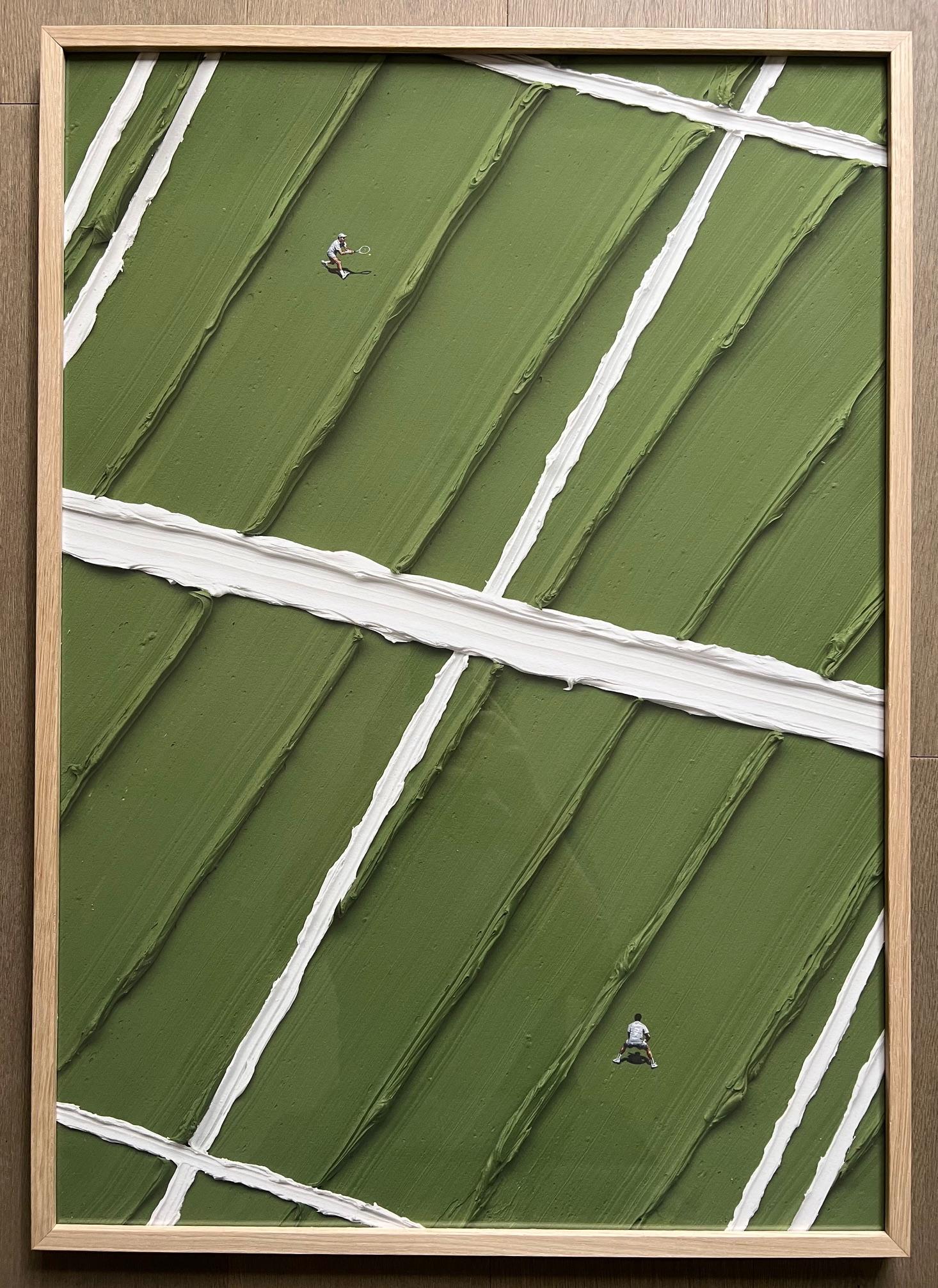 Werner Bronkhorst
TieBreak, 2025
Giclée print on Hahnemühle Photorag paper with ready-to-hang heavyweight solid oak frame.
From the artist's acclaimed Wimbledon series.
Accompanied by a certificate of authenticity
84.1 x 59.4 cm - framed

Werner