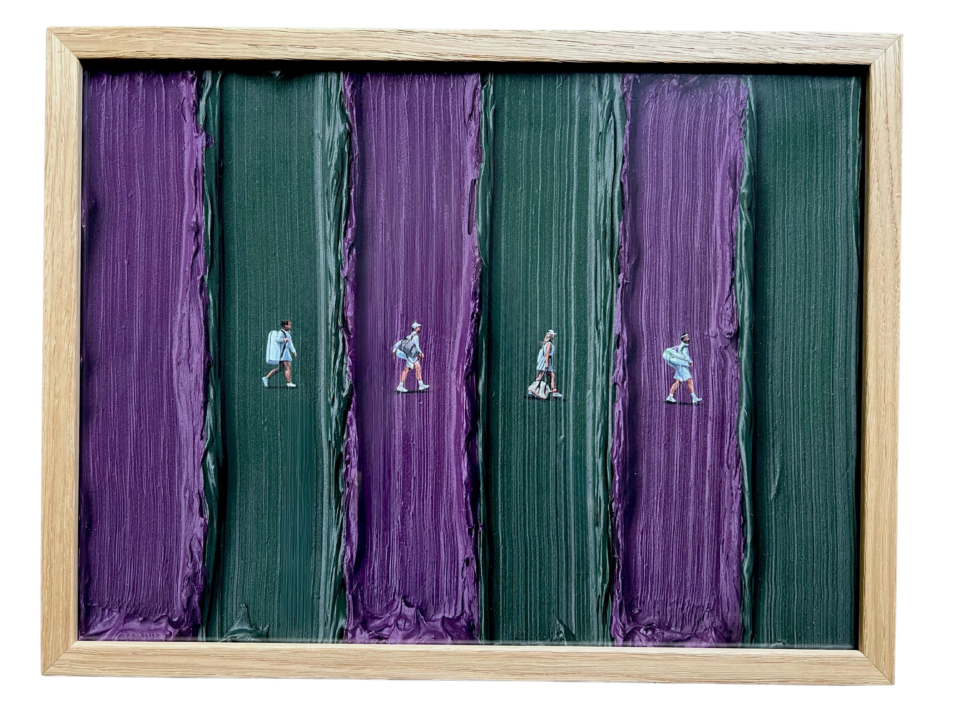 Werner Bronkhorst
Volley Road, 2015
Giclée print on Hahnemühle Photorag paper with ready-to-hang heavyweight solid oak frame.
From the artist's acclaimed Wimbledon series.
Accompanied by a certificate of authenticity
30 x 40 cm - framed

Werner