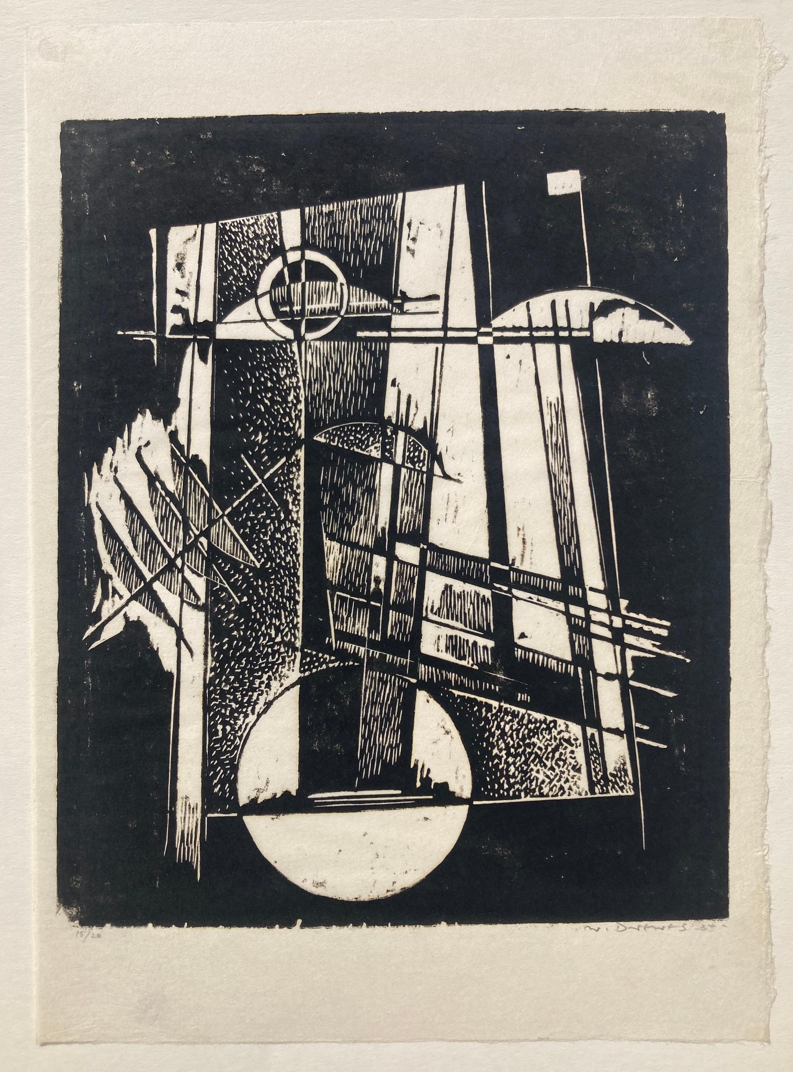 UNTITLED - Print by Werner Drewes