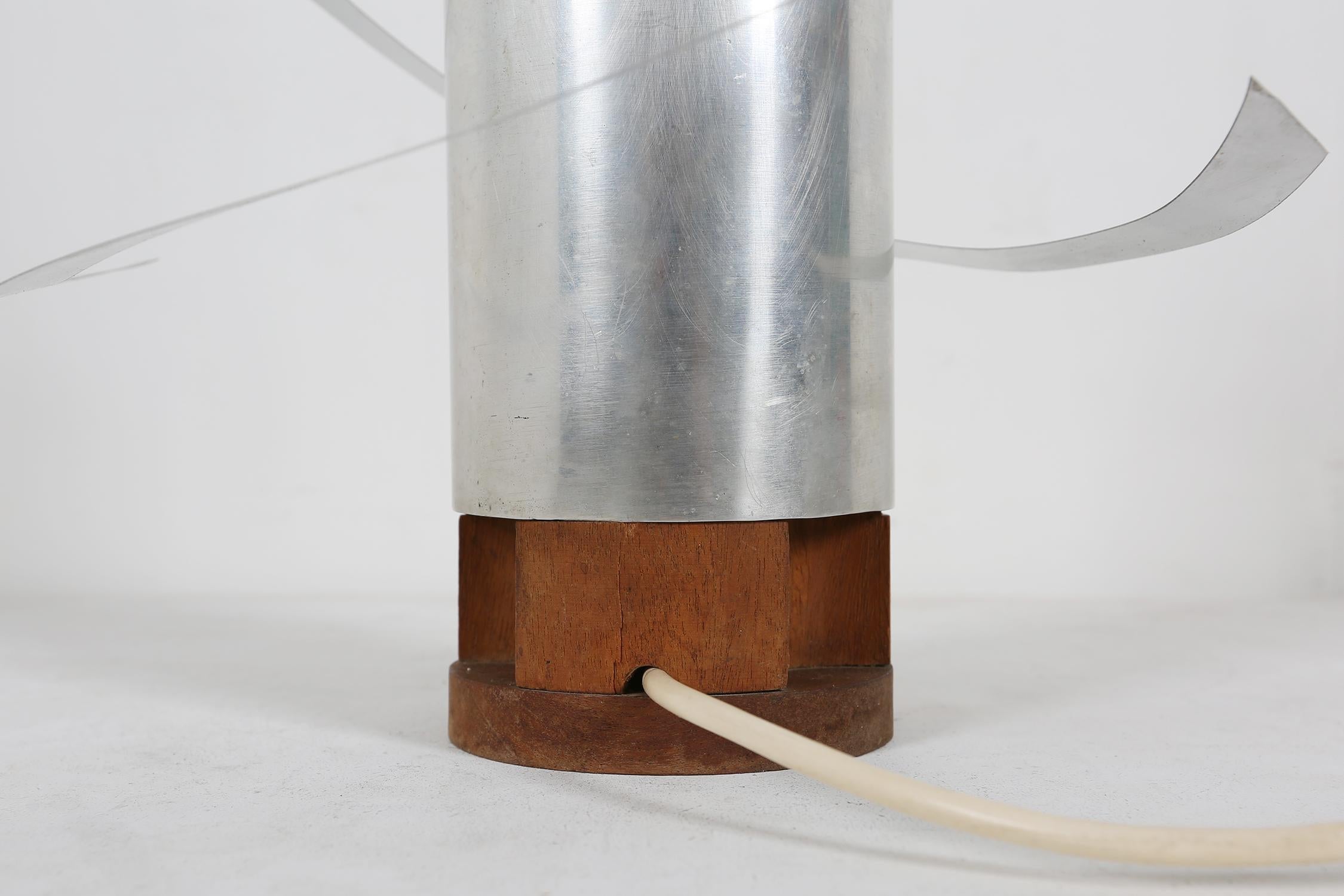 Late 20th Century Werner Epstein Kinetic Light Sculpture, 1972 For Sale