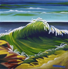 Navarre Beach FLA, Painting, Acrylic on Canvas