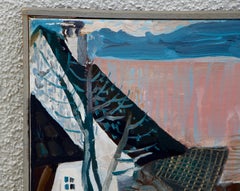 Werner Holenstein, Gemälde auf Leinen, 1966