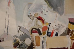 Werner Holenstein, Gemälde auf Leinen, 1966