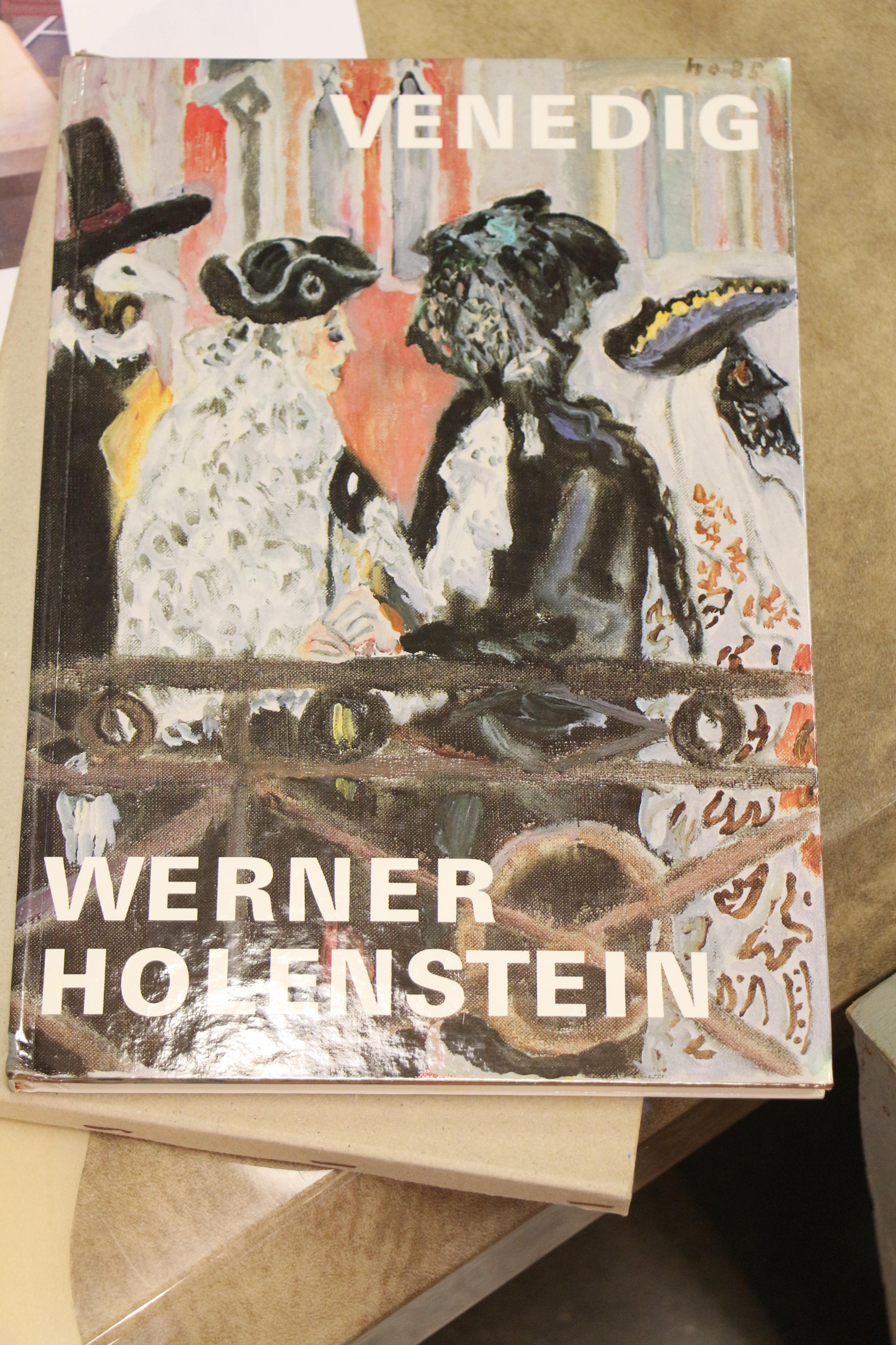 Werner Holenstein Oil on Linen of a Bar Scene For Sale 4