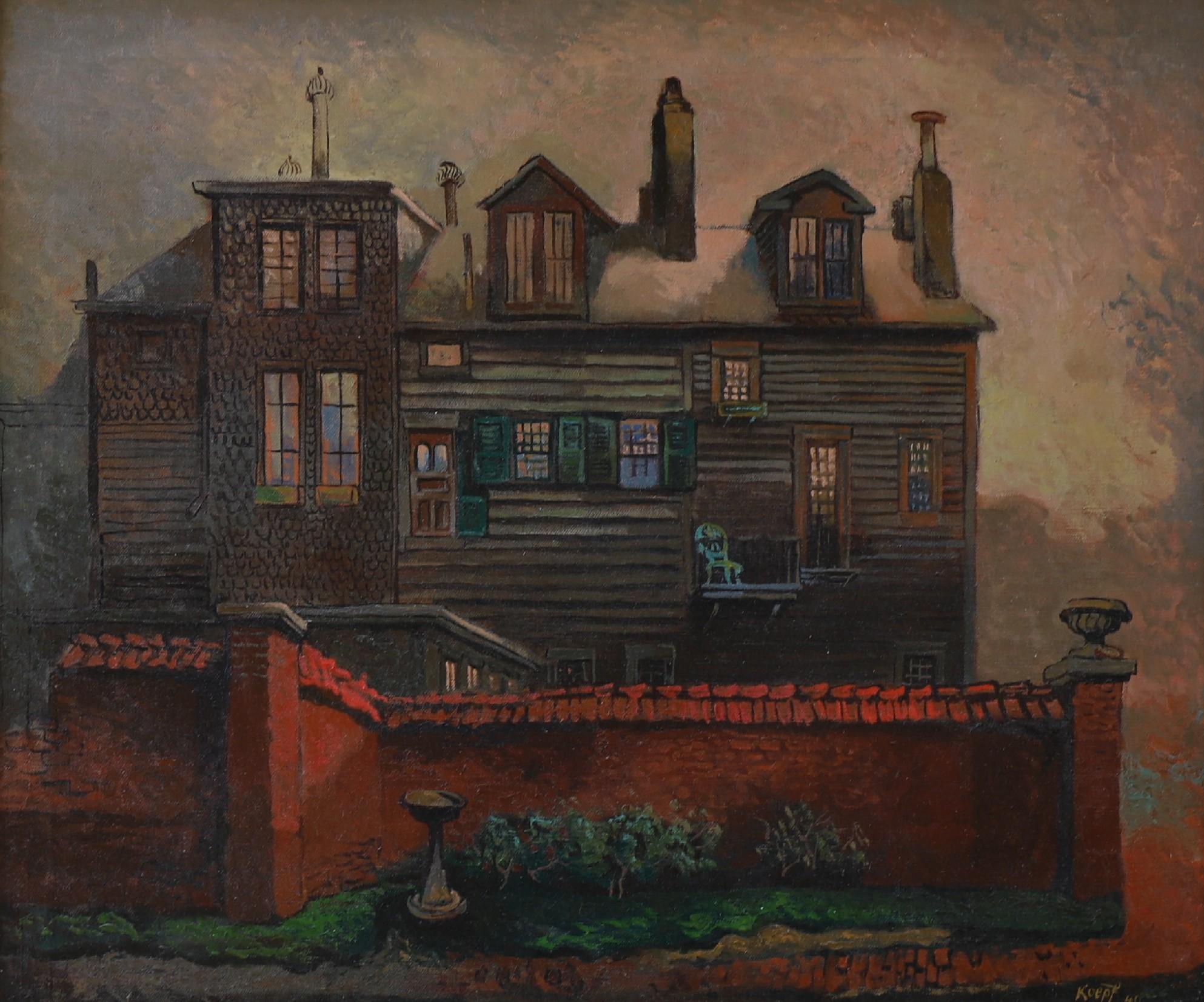 Greenwich Village, NYC, New York City – Painting von Werner Koepf