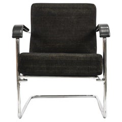 Fauteuil de salon inclinable Werner Max Moser Embru Wohnbedarf WB21 Suisse 1935