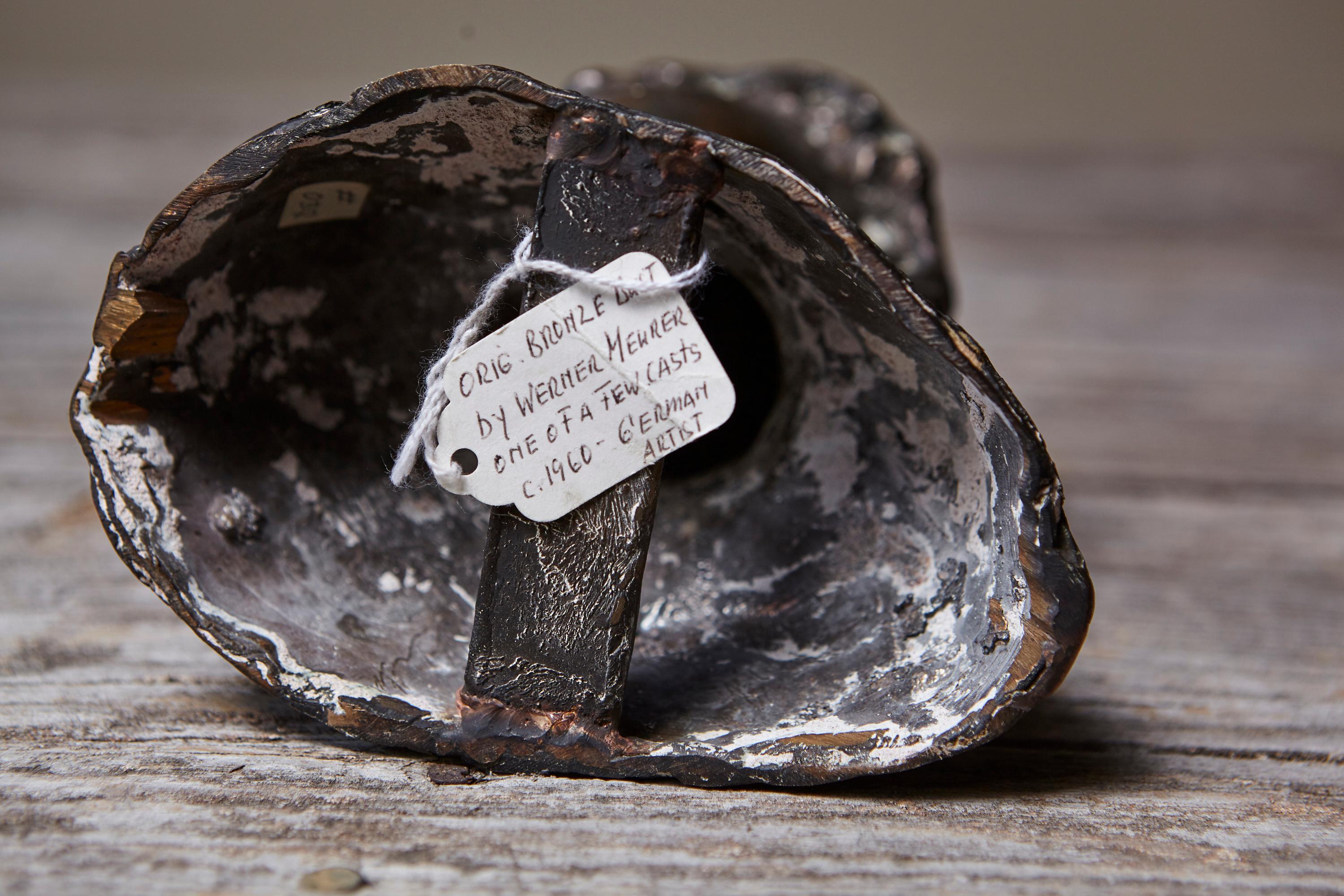 Werner Meurer Buste en bronze d'un garçon, fonte limitée Allemagne Milieu du 20e siècle en vente 8