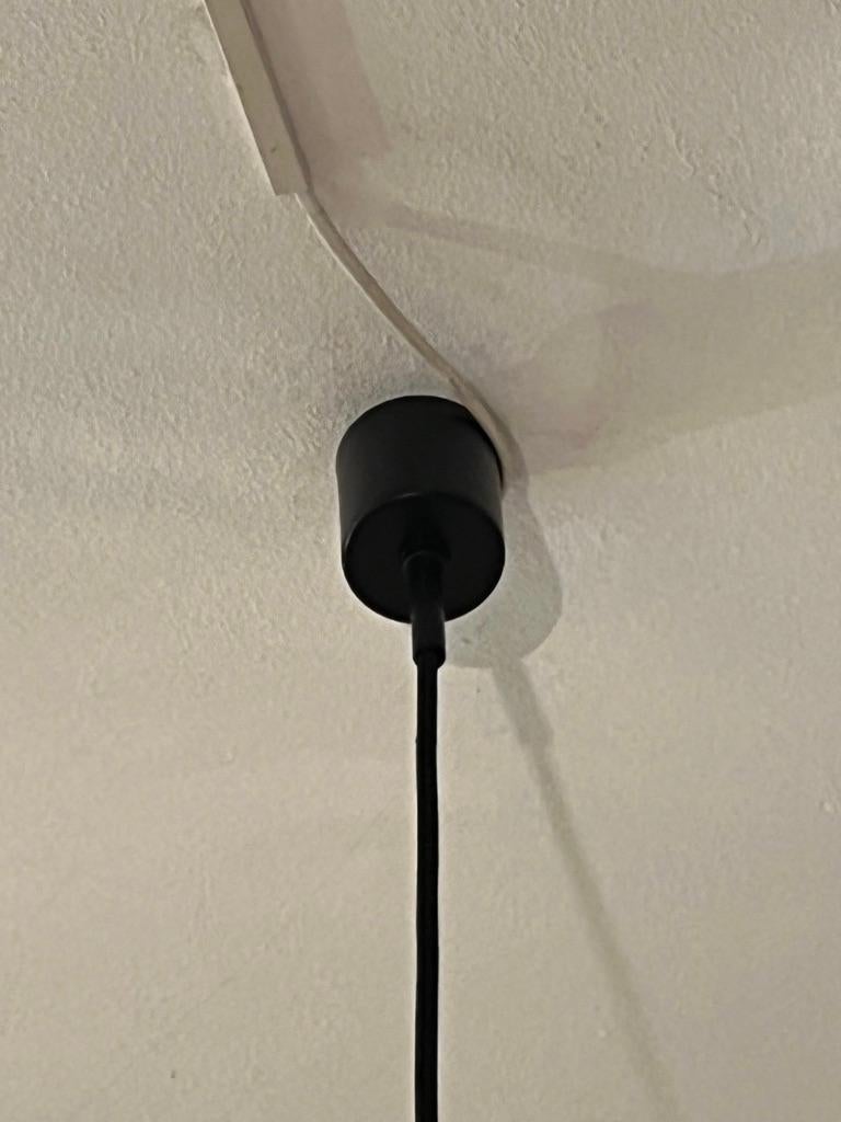 Metà XX secolo Lampada a sospensione in rame di Werner Schou, Danemark, 1960 ca. in vendita