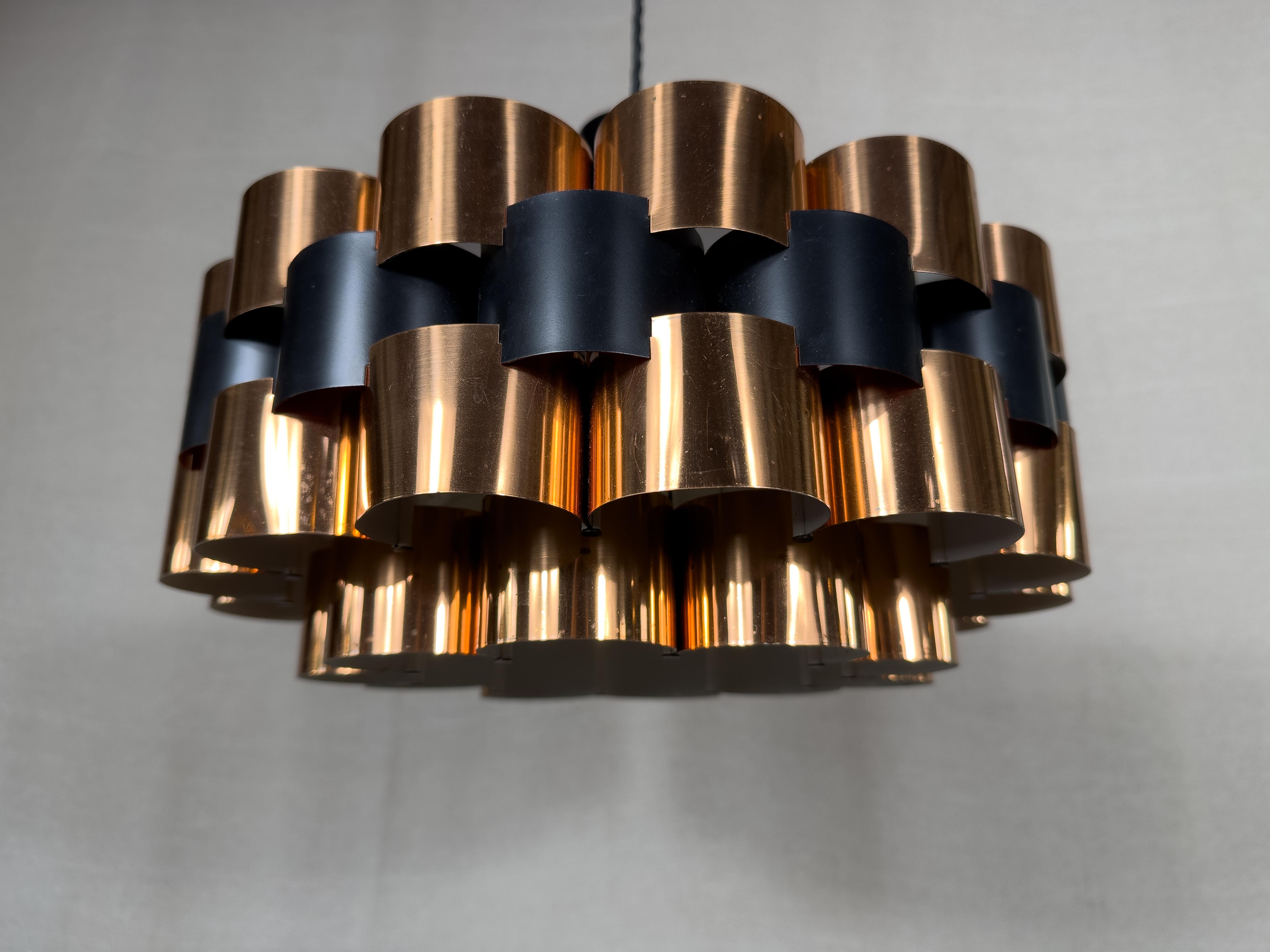 Lights en cuivre de Werner Schou Bon état - En vente à London, GB