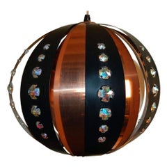 Werner Schou Mid-Century Modern Coronell Globe Pendant Ceiling Fixture