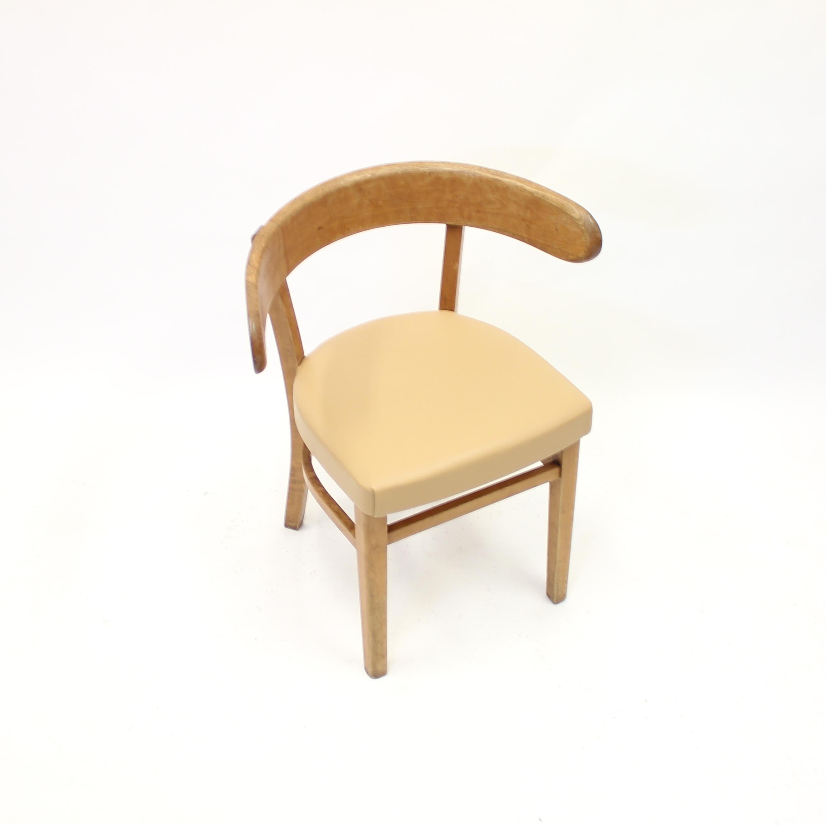 Finnish Werner West, Hugging Chair, Wilhelm Schauman Ltd, 1940s