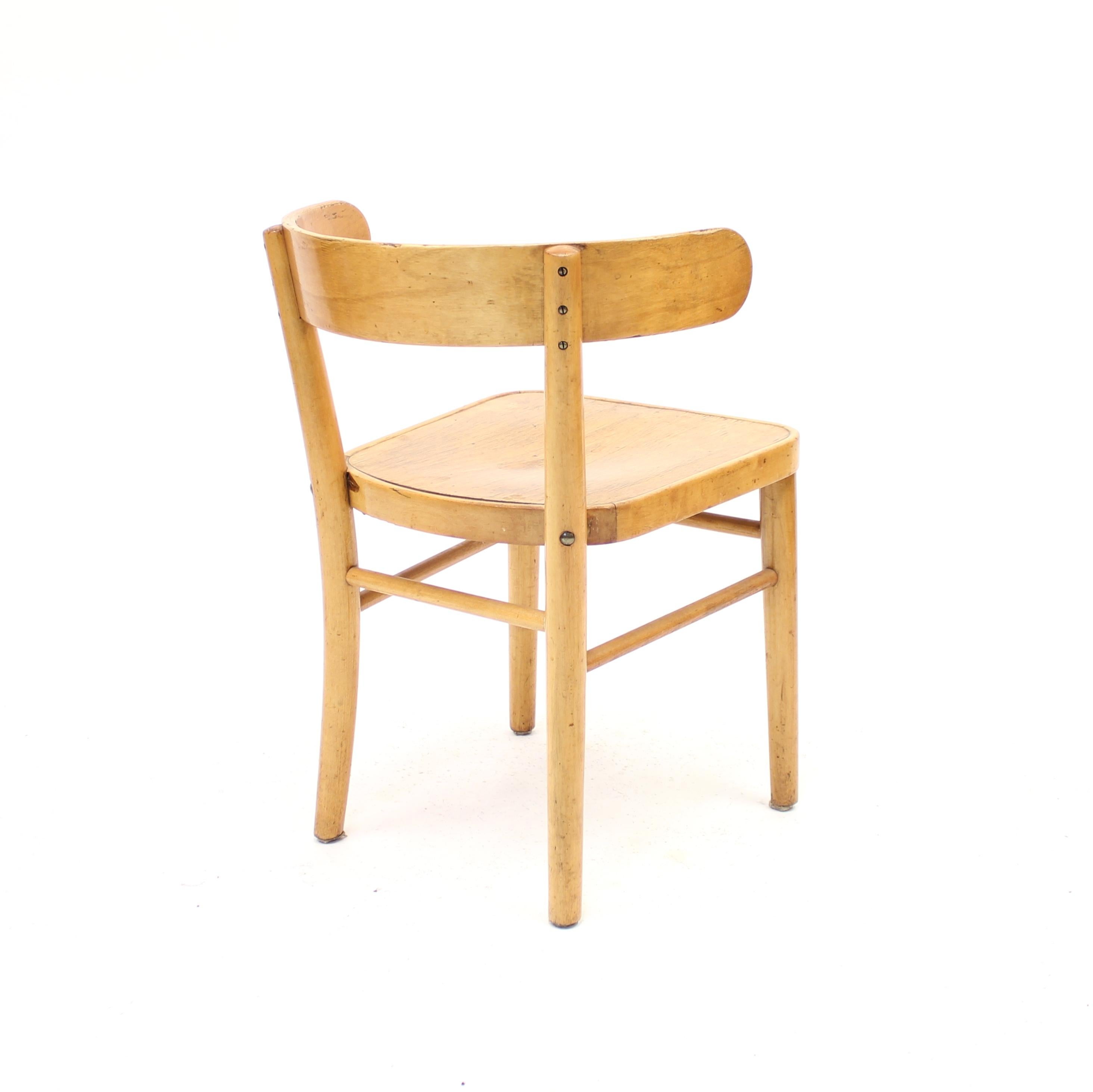 Mid-20th Century Werner West, Hugging Chair, Wilhelm Schauman Ltd, 1940s For Sale