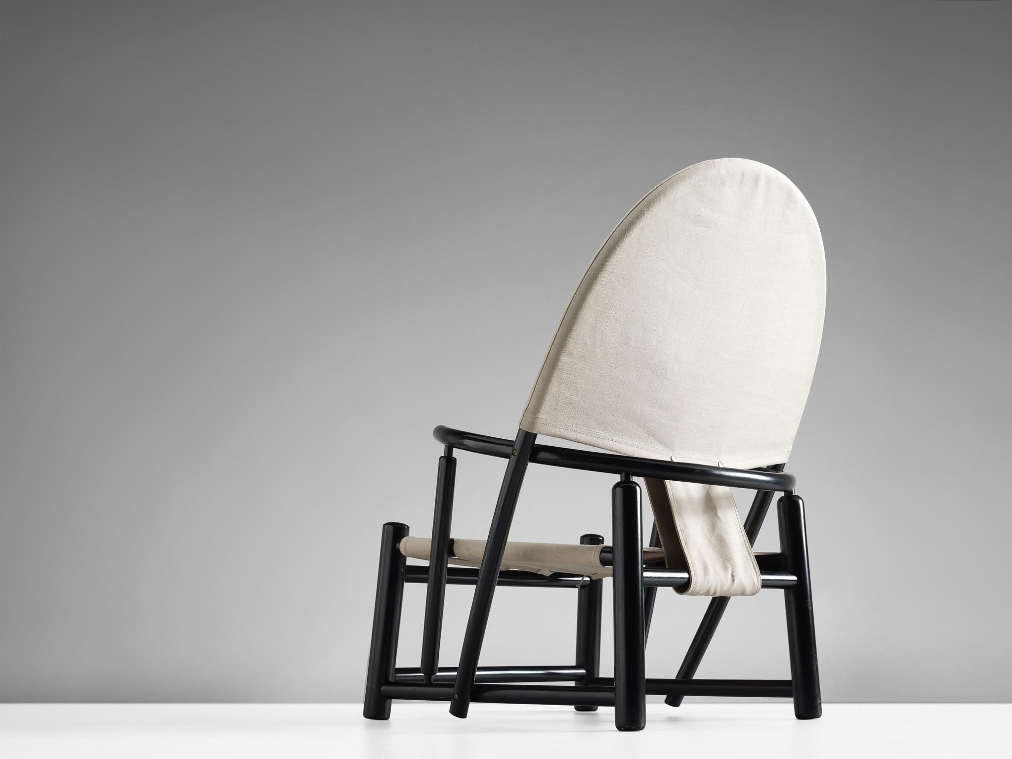 Mid-Century Modern Werther Toffoloni & Piero Palange ‘Hoop’ Lounge Chair 