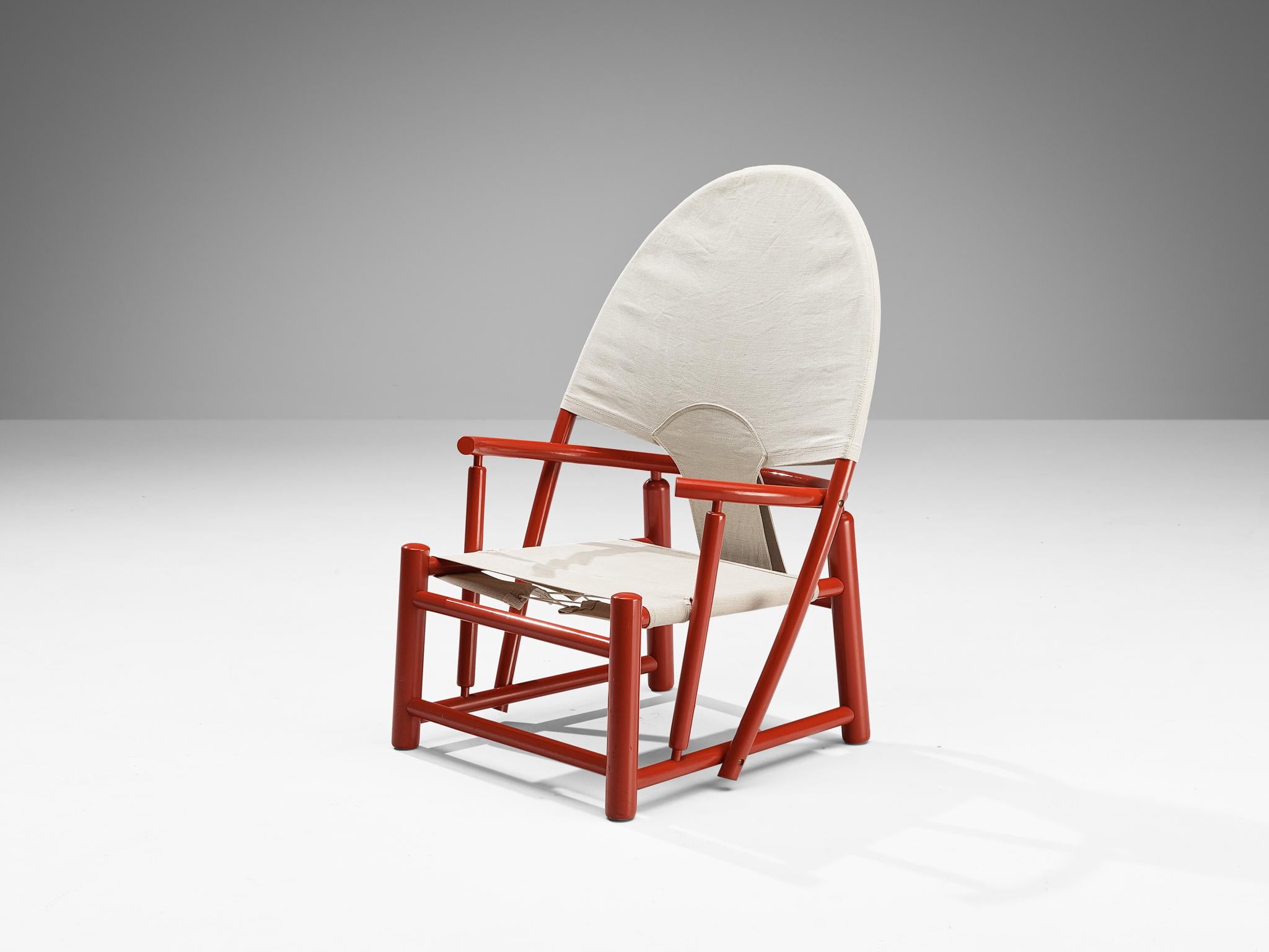 Werther Toffoloni & Piero Palange Paire de chaises rouges 