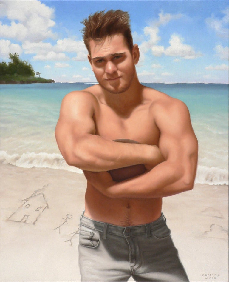 Wes Hempel Catch (study), not framed For Sale at 1stDibs