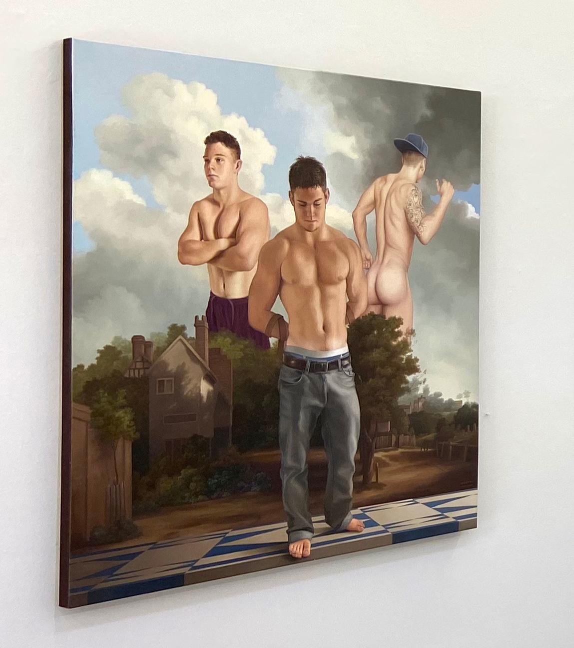 Non più legato al passato - Painting di Wes Hempel