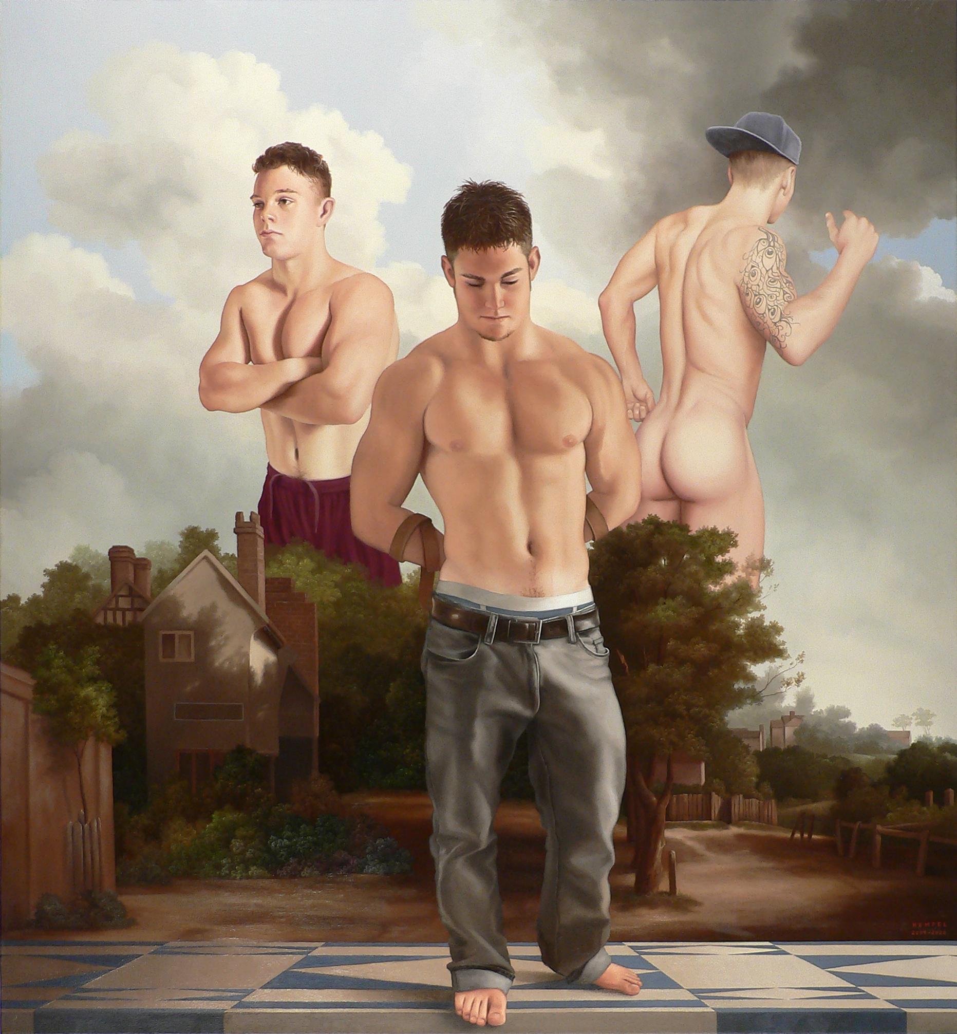 Nude Painting Wes Hempel - Il n'y a pas plus longtemps que pour le passé