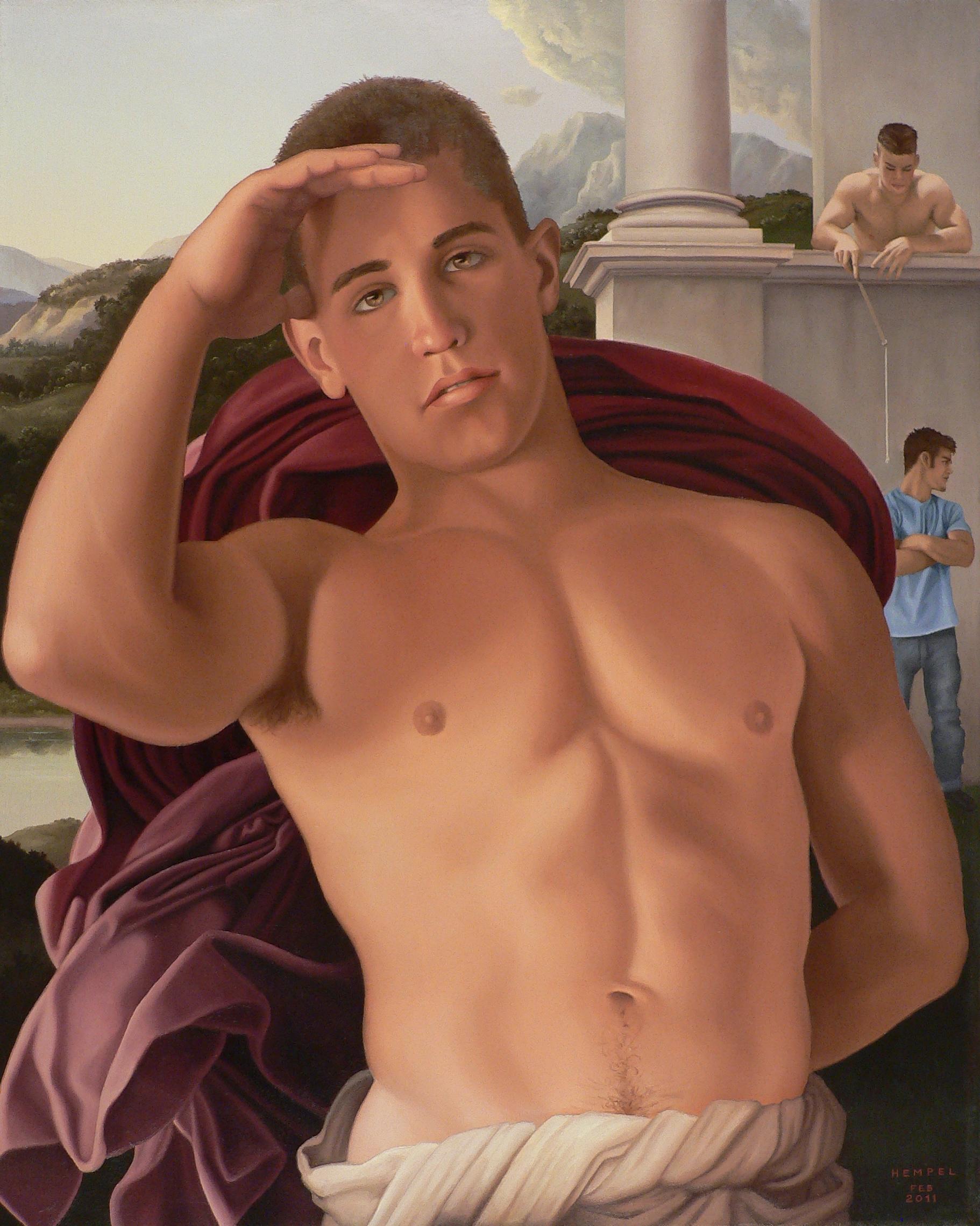 Theory des cordes - Painting de Wes Hempel