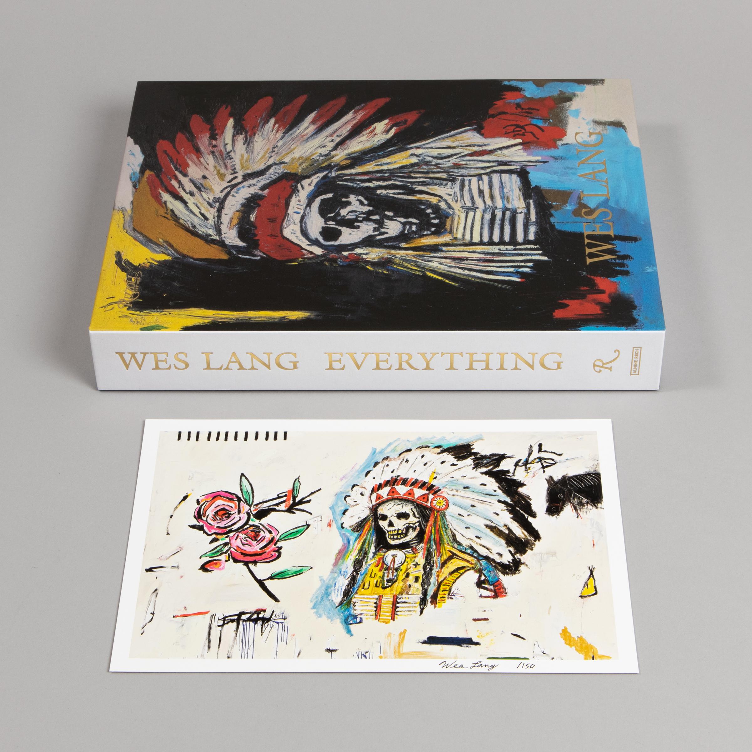 Wes Lang, Everything (Moon and Stars) - Signed Print and Artist's Book For Sale 2