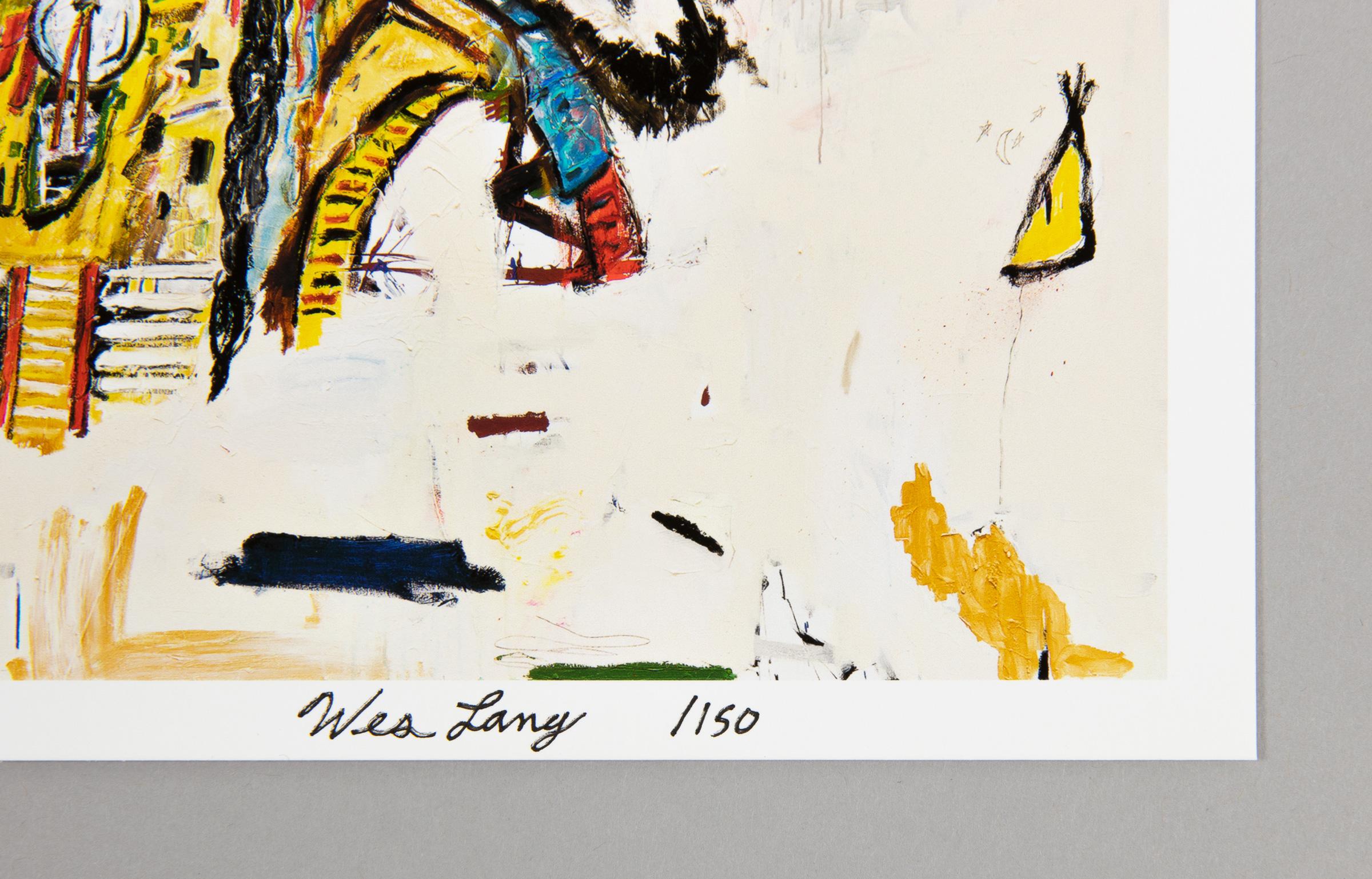 Wes Lang, Everything (Moon and Stars) - Signed Print and Artist's Book For Sale 4