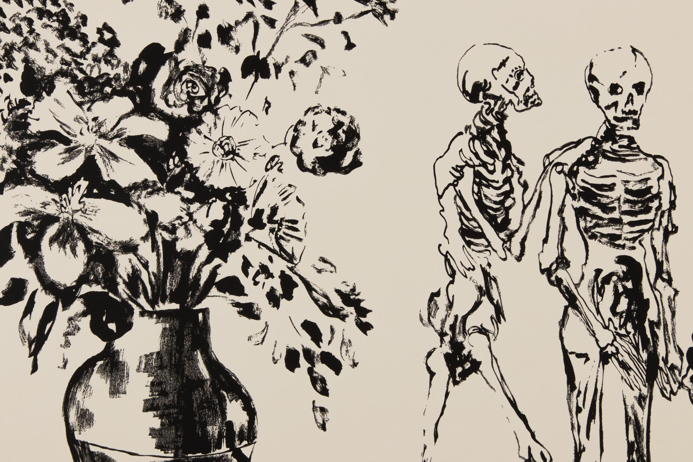 Wes Lang, Thoughts For The Free Life #15 - Gravure signée, Art Contemporary en vente 3