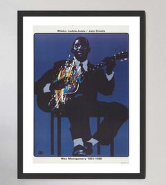 Wes Montgomery - Jazz Greats Original Poster by Waldemar Świerzy, 1990
