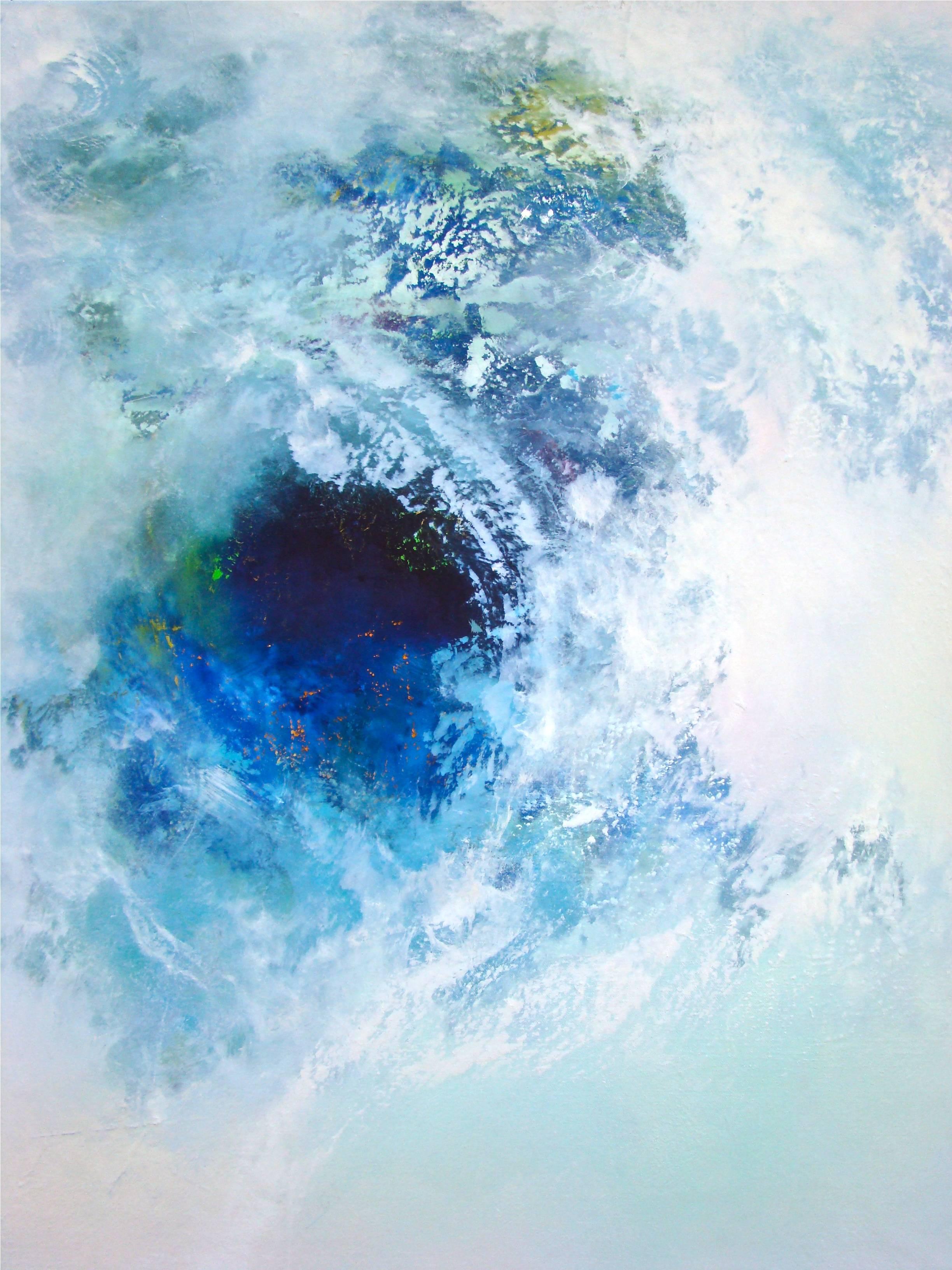 Selah - Vortex - Abstract Painting by Wes Sumrall
