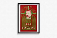 1966 original psychedelic poster by  Wes Wilson Muddy Waters Blues band