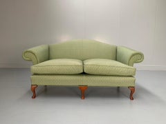 Wesley Barrell "Marlborough" 2.5-Seat Sofa - In Green Motif Fabric