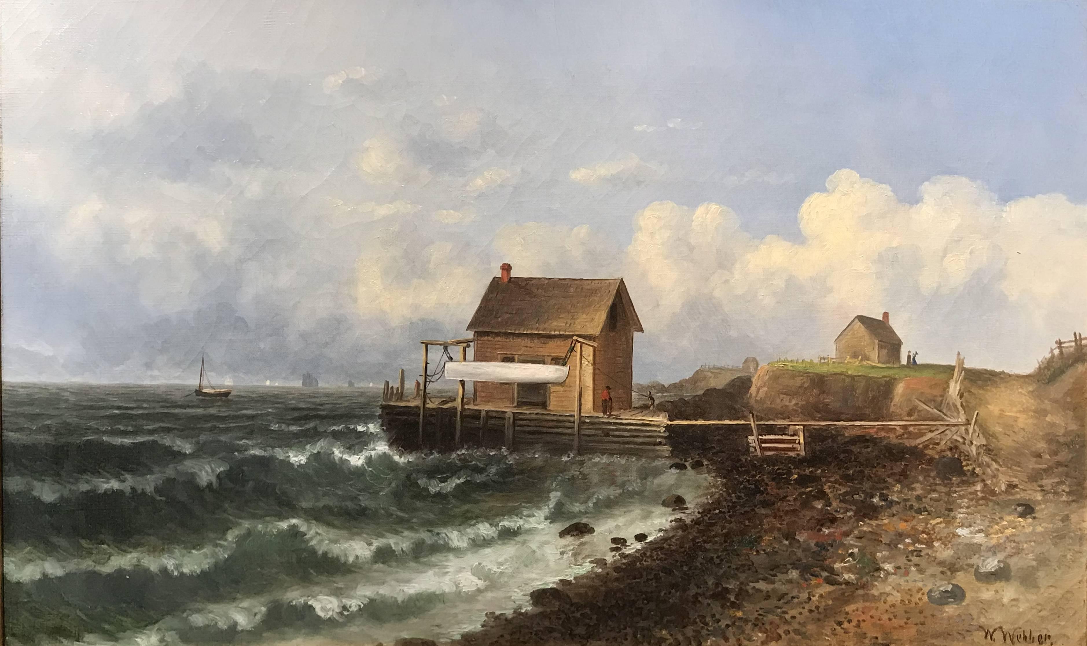  Martha's Vineyard Coastline - Painting by Wesley Webber