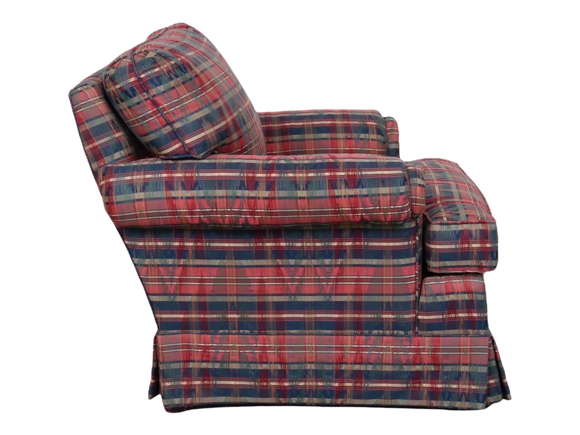 Contemporary Wesley Hall Upholstered Armchair