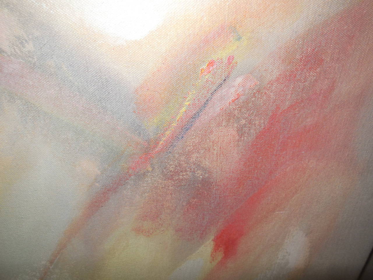 Untitled Abstract Expressionist Painting Ojai California Artist Wesley Johnson en vente 3