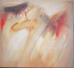 Untitled Abstract Expressionist Painting Ojai California Artist Wesley Johnson