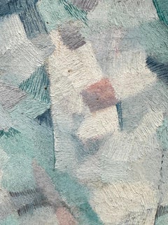 Mr. Jack Frost (Abstract Expressionist Mid-century painting)